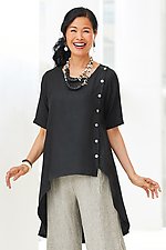 Mantra Linen Tunic by Lisa Bayne (Linen Tunic)