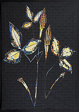 Arisaema Triphyllum (Jack in the Pulpit) 2 by Jenny Knavel (Fiber Wall Hanging)
