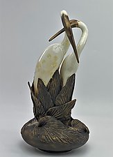Shadow Dancers Sculpture III by Debra Steidel (Ceramic Sculpture)