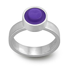 Forever Young Dot Ring by JacQueline Sanchez (Silver & Plastic Ring)