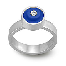 Forever Young Diamond Dot Ring by JacQueline Sanchez (Diamond, Silver & Plastic Ring)