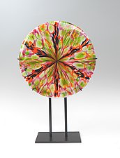 Lily Bloom by Lisa Becker (Art Glass Sculpture)