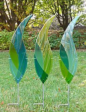 Blades by Lisa Becker (Art Glass Sculpture)