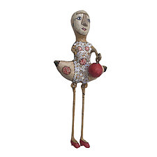 All Dressed Up #16 by Tiffany Ownbey (Mixed-Media Sculpture)