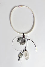 Balancing Act Necklace by Phyllis Clark (Mixed Media Necklace)