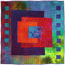 Colorfields: Sapphire by Michele Hardy (Fiber Wall Hanging)