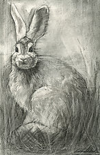 Hare #4 by Laura Lebeda (Giclee Print)