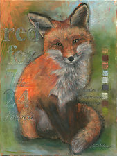 Red Fox by Laura Lebeda (Giclee Print)