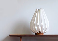 Naoki Table Lamp by Jorgelina Lopez and Marco Duenas (Mixed-Media Table Lamp)