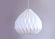 Ume Pendant Lamp by Jorgelina Lopez and Marco  Duenas (Mixed-Media Pendant Lamp)
