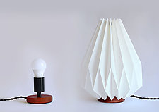 Naoki Table Lamp by Jorgelina Lopez and Marco  Duenas (Mixed-Media Table Lamp)