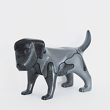 Dog by Locknesters (Polymer Puzzle Sculpture)