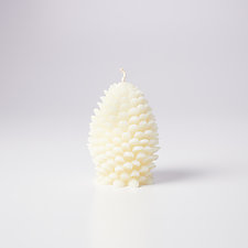 Jumbo Pinecone Candle by Greentree Home Candle (Beeswax Candle)