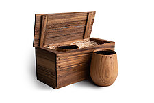 Oak Whiskey Tumblers by Stinson Studios (Wood Drinkware)