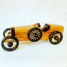 Racer by Baldwin Toy Co. (Wood Sculpture)