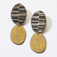 Terrace Earrings by Genevieve Williamson (Polymer Clay Earrings)