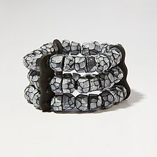 Carved Bracelet by Genevieve Williamson (Polymer Clay Bracelet)