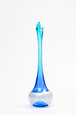 Silvered Seaside by Joshua Solomon (Art Glass Vase)