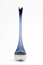 Silvered Twilight II by Joshua Solomon (Art Glass Vase)