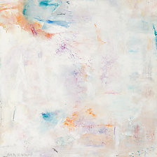 Imagination: White Orange by Marion Kahn (Oil Painting)