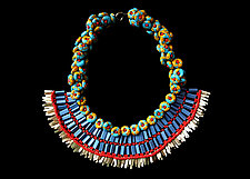 Fringe Necklace by Hilary Hertzler (Mixed-Media Necklace)