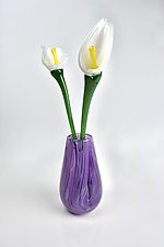 Forever Flower Bouquet by Peter Stucky and Dana Rottler (Art Glass Sculpture)