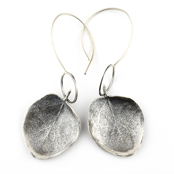 Manzanita Earrings by April Ottey (Silver Earrings) | Artful Home