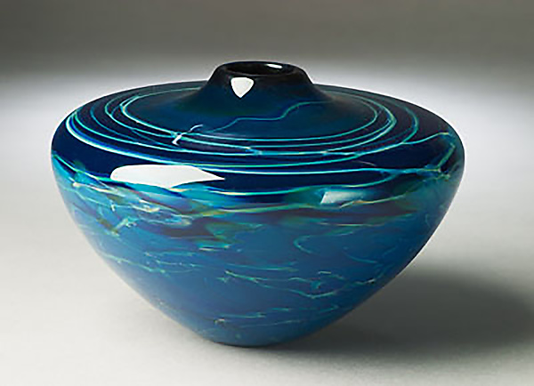 Blue Cloud Vase No.3