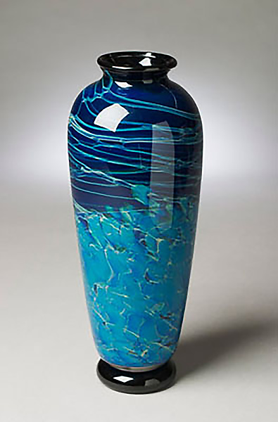 Blue Cloud Vase No.2