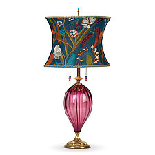 Evie by Susan Kinzig and Caryn Kinzig (Mixed-Media Table Lamp)