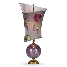 Michelle by Susan Kinzig and Caryn Kinzig (Mixed-Media Table Lamp)