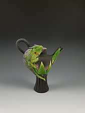 Mini Iguana Tea by Nancy Y. Adams (Ceramic Teapot)
