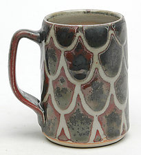Medium Mug 11 by Peter Karner (Ceramic Mug)