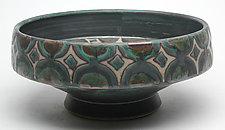 Large Lip Bowl 4 by Peter Karner (Ceramic Bowl)