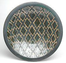 Small Platter by Peter Karner (Ceramic Wall Platter)