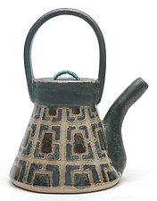 Two Cup Teapot by Peter Karner (Ceramic Teapot)