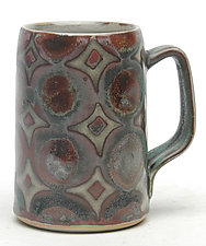 Medium Mug 13 by Peter Karner (Ceramic Mug)