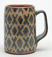 Medium Mug 14 by Peter Karner (Ceramic Mug)