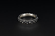 Bumpy Rings by Dahlia Kanner (Silver & Gold Ring)