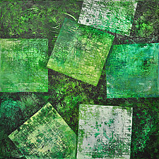 Verdant Pages by Chin Yuen (Acrylic Painting)