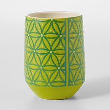 Patterned Wine Cups by Rachelle Miller (Ceramic Drinkware)