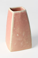 Square Vase by Lauren Herzak-Bauman (Ceramic Vase)