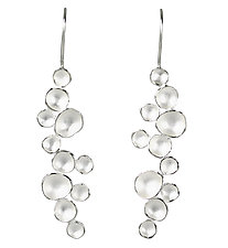 Silver Milkyway Pod Earrings by Sarah Richardson (Silver Earrings)