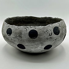 Dots All Around by Meg Dickerson (Ceramic Bowl)