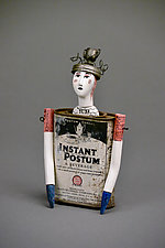 Instant Postum by Valerie Bunnell (Mixed-Media Sculpture)