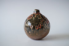 Handmade Ceramic Vase, Shino Glaze by Natalya Sevastyanova (Ceramic Vessel)