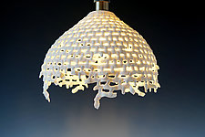 Porcelain Pendant Lamp 2 by Natalya Sevastyanova (Ceramic Pendant Lamp)