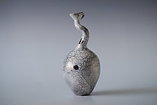 Ceramic Raku Vessel, Naked Raku Firing 17 by Natalya Sevastyanova (Ceramic Vessel)