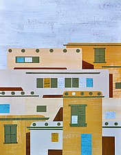 Southwest No.4 by Chris Wheeler (Mixed-Media Collage)