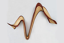 Ritz Wave by Kerry Vesper (Wood Wall Sculpture)